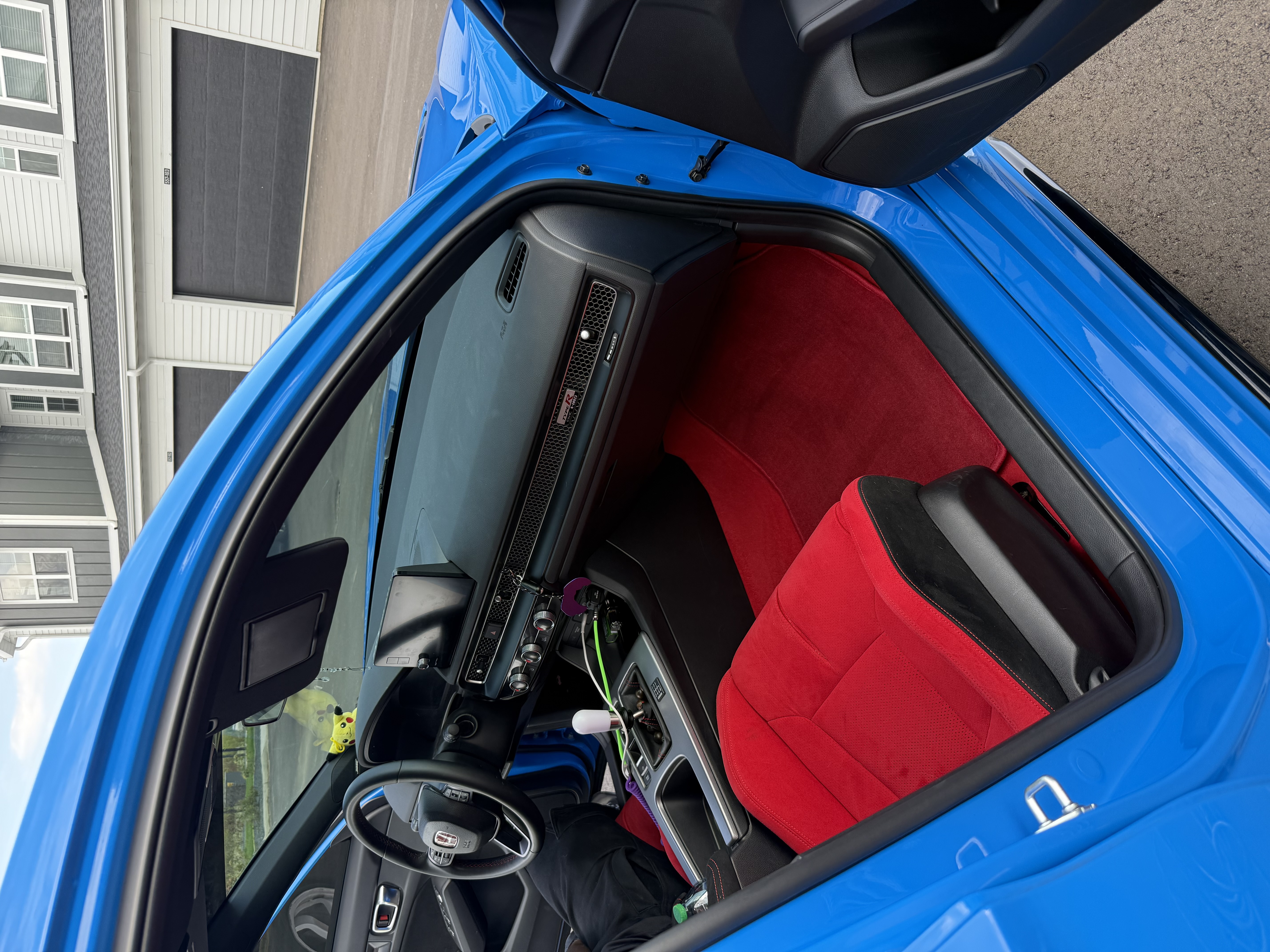 Passenger side after