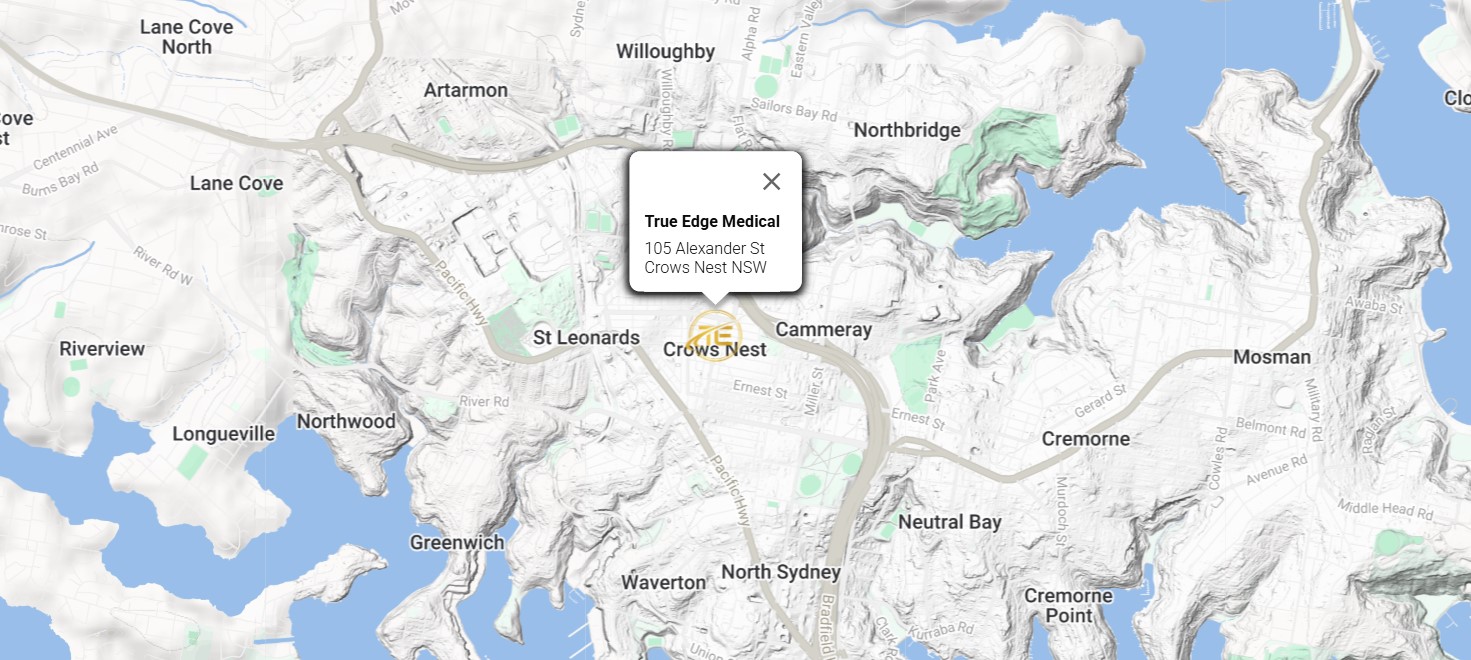 True Edge Medical — 105 Alexander Street, Crows Nest NSW