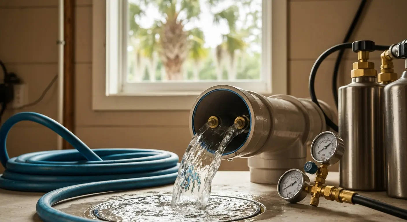 Drain cleaning and hydro jetting service