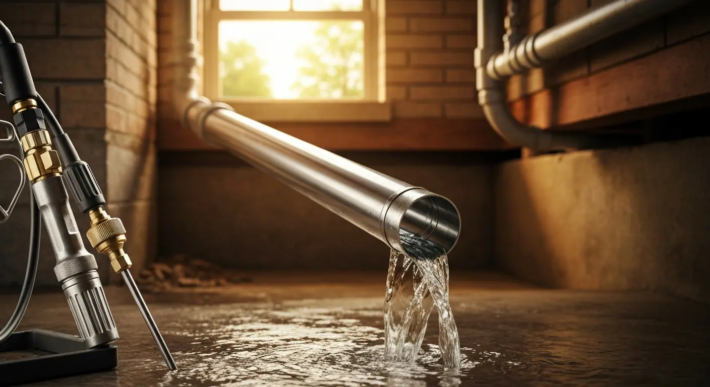 Drain cleaning service
