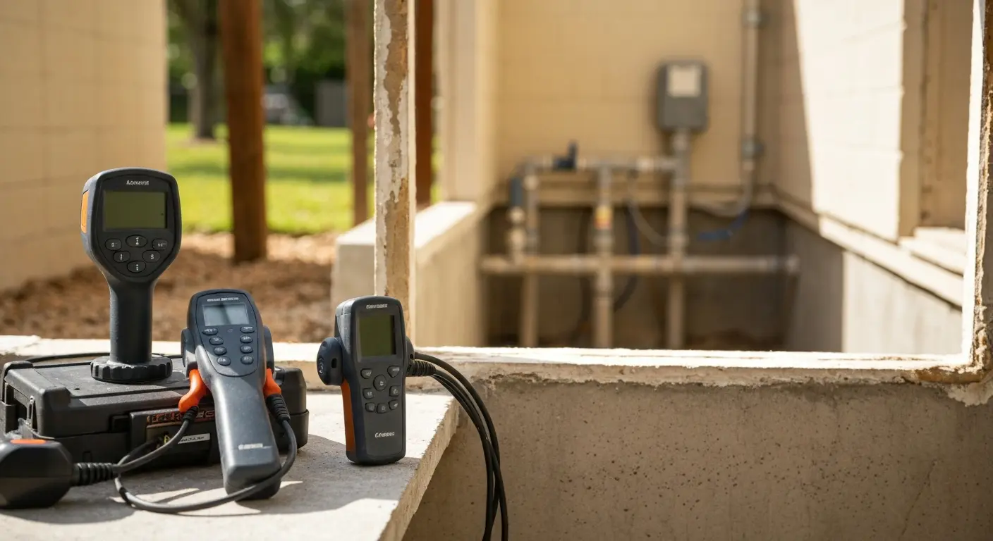 Leak detection work