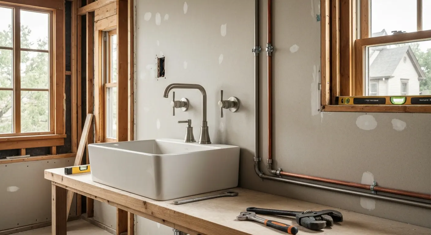 Plumbing remodel