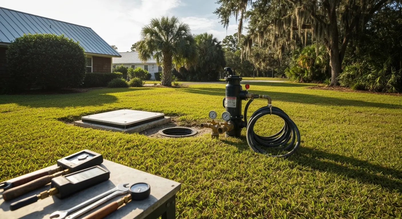 Septic system service