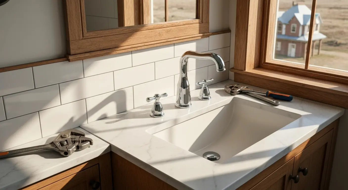 Plumbing fixture installation