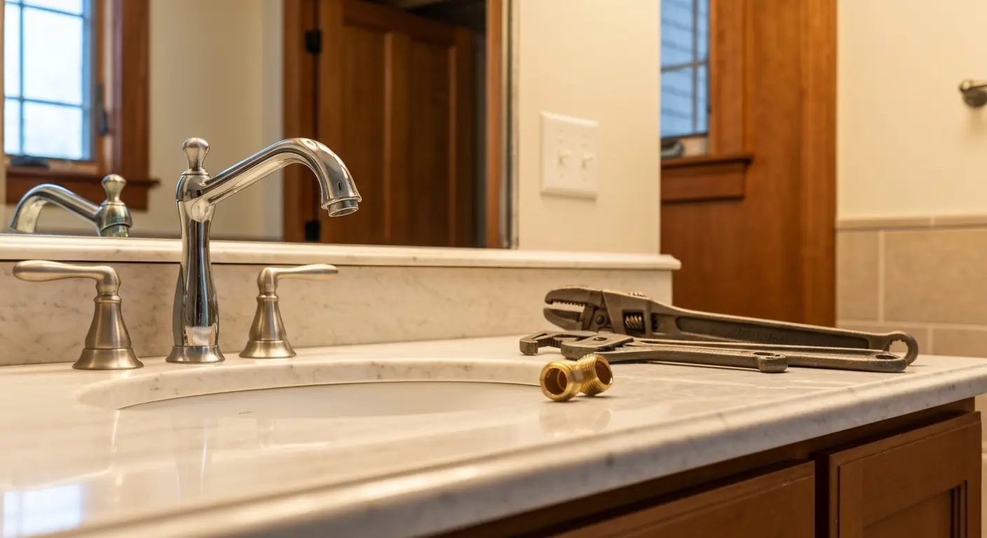 Plumbing fixture installation