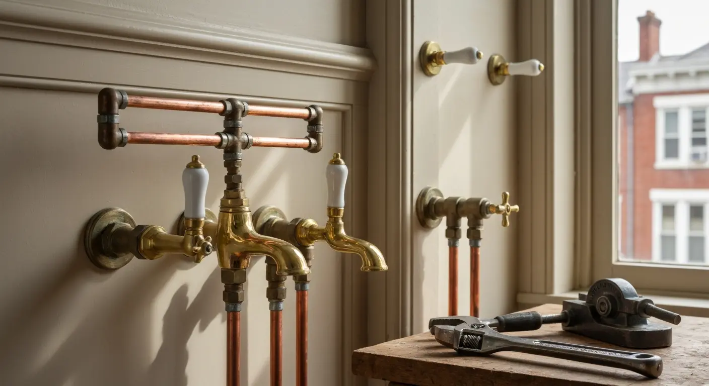 Historic home plumbing