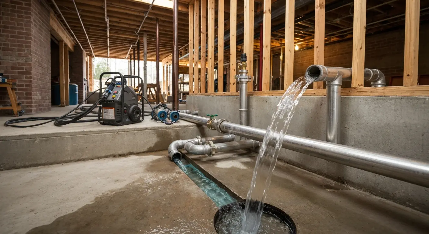 Drain cleaning and repair