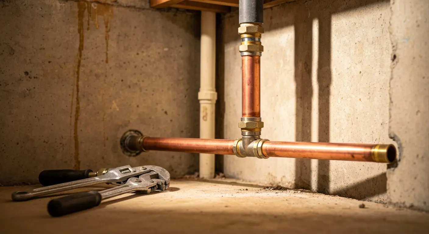 Emergency plumbing repair