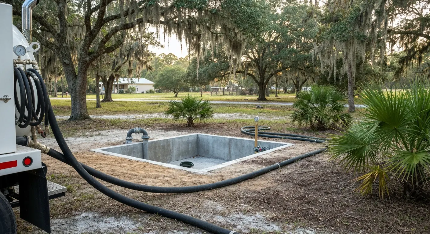 Septic system service