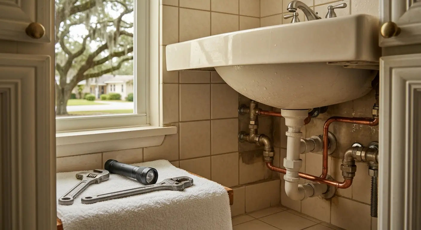 Emergency plumbing repair