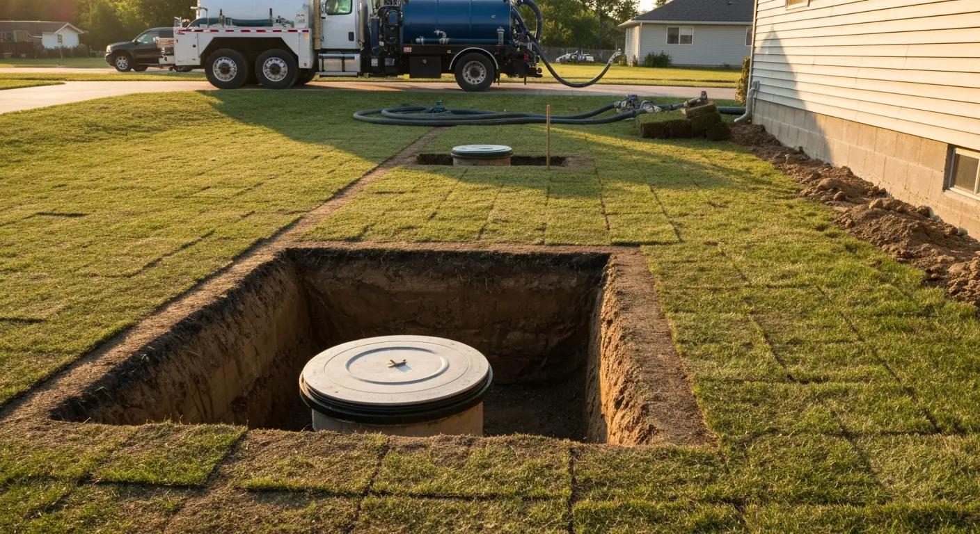 Septic system service