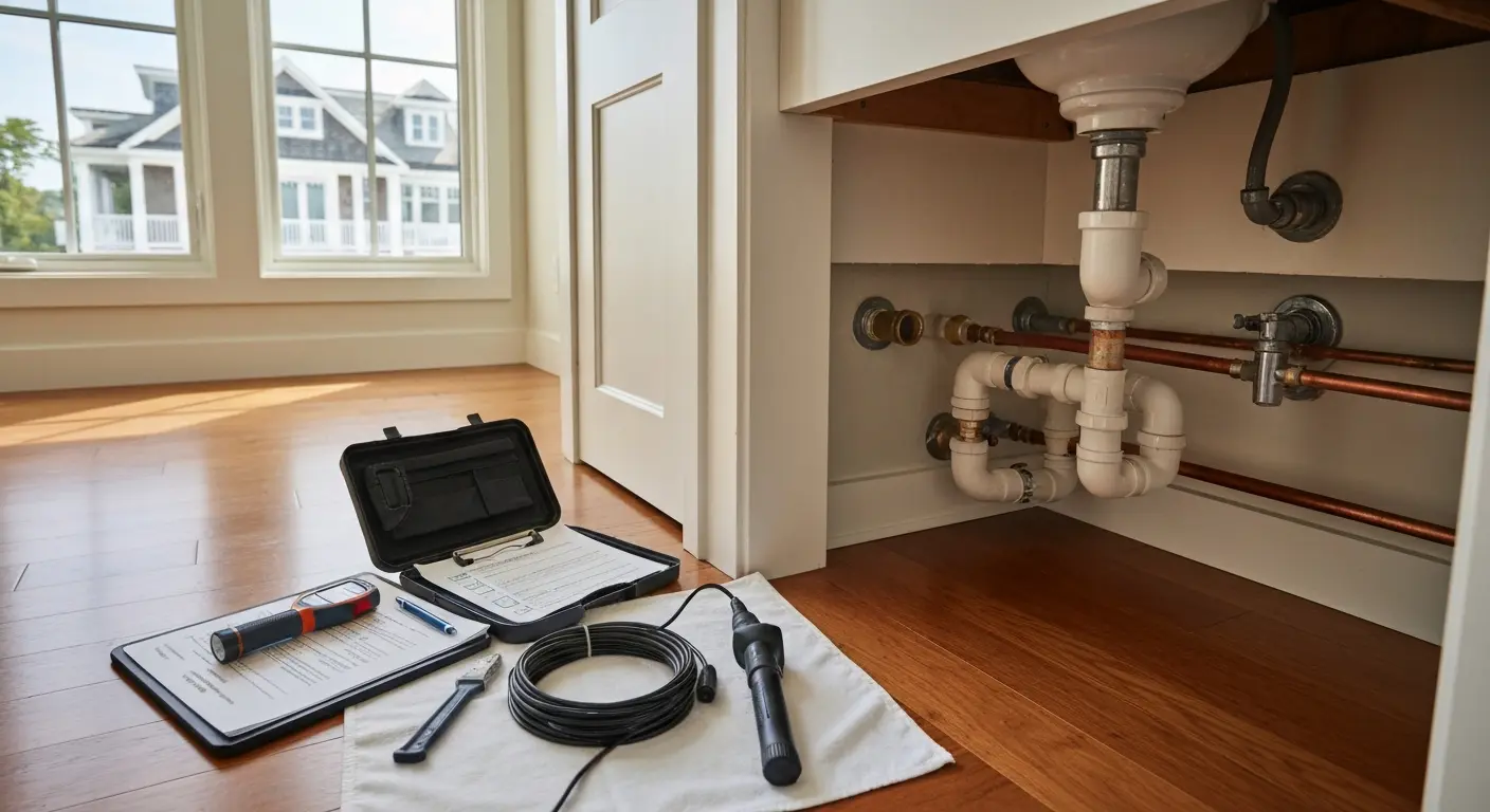 Plumbing inspection