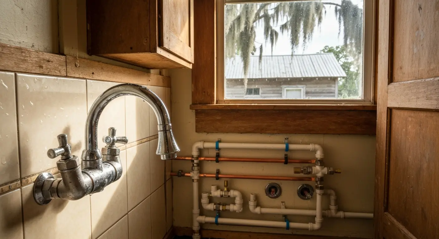 Emergency plumbing work
