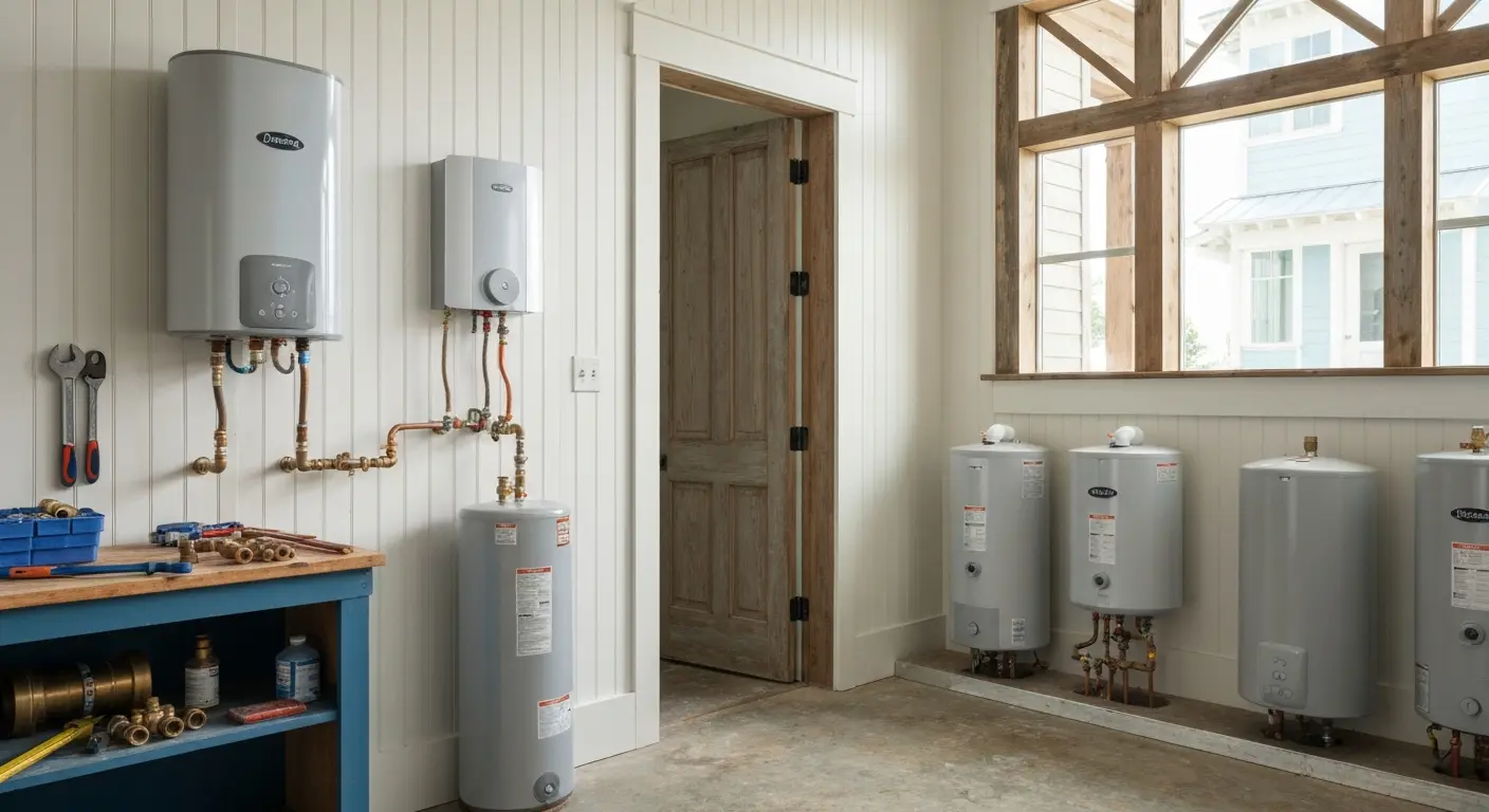 Water heater installation