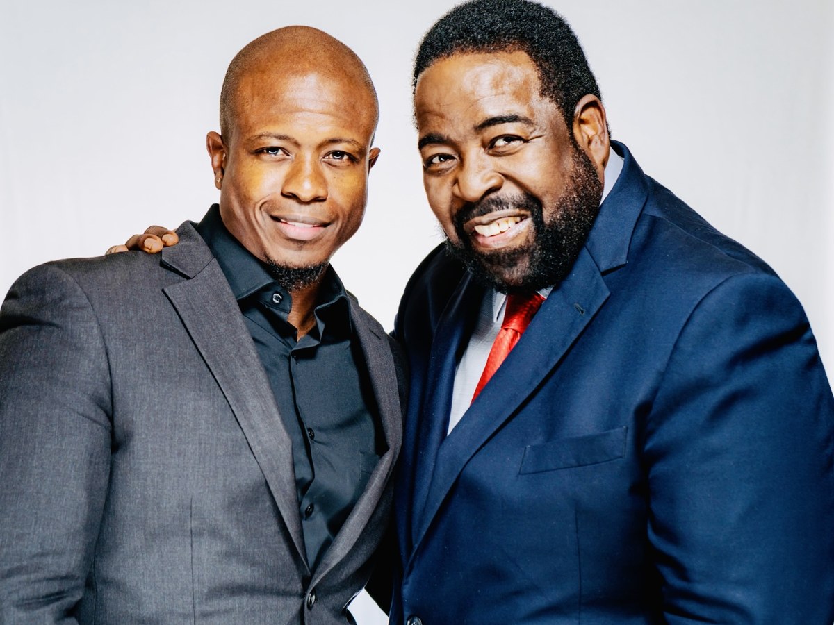Dr. Karim with Les Brown