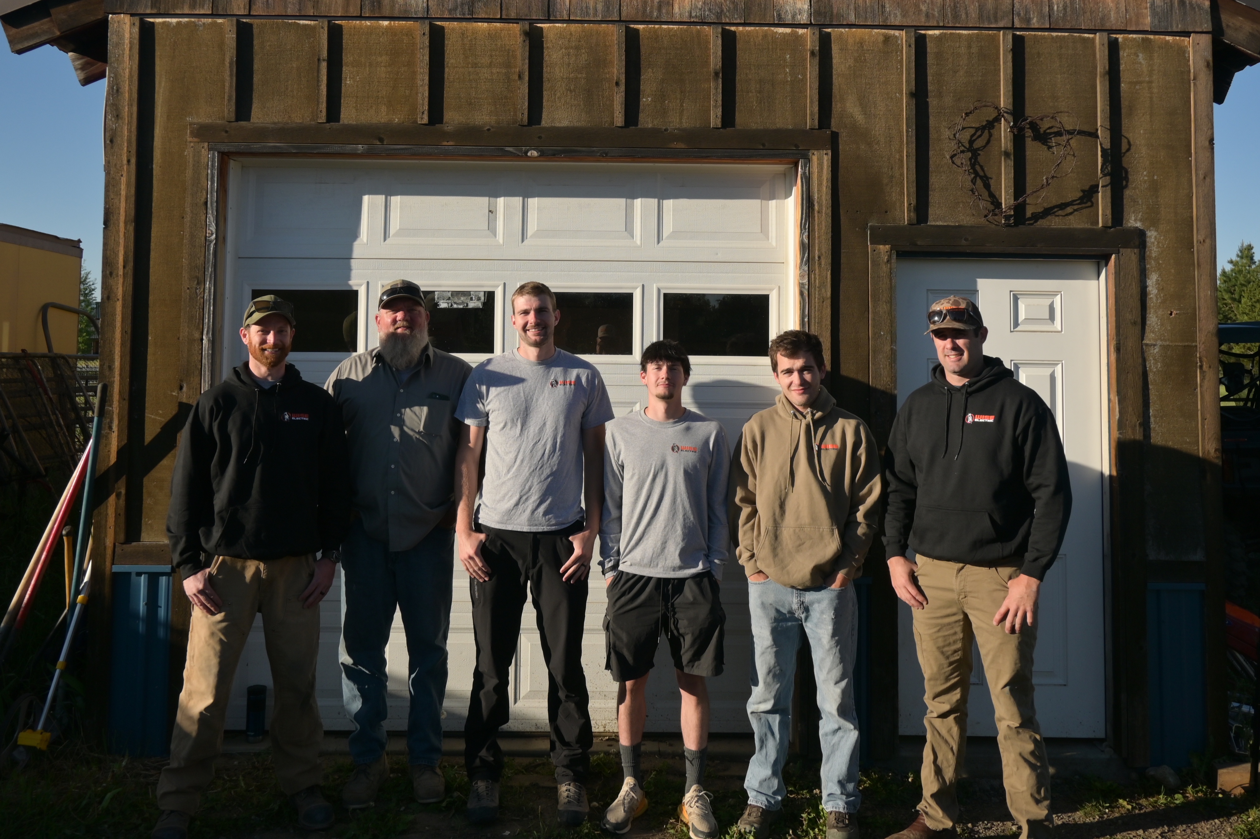 Wise Electric full crew McCall Idaho