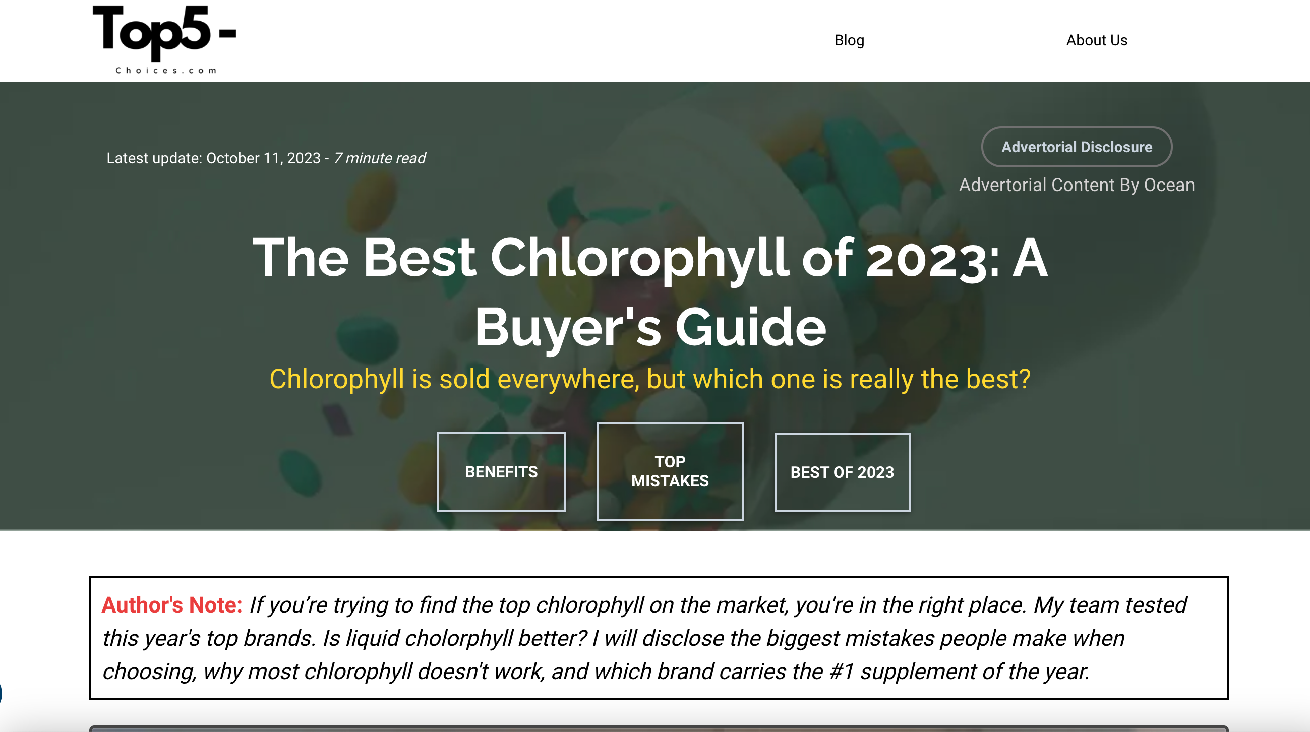 Liquid Chlorophyll supplement review best ranked products of 2023