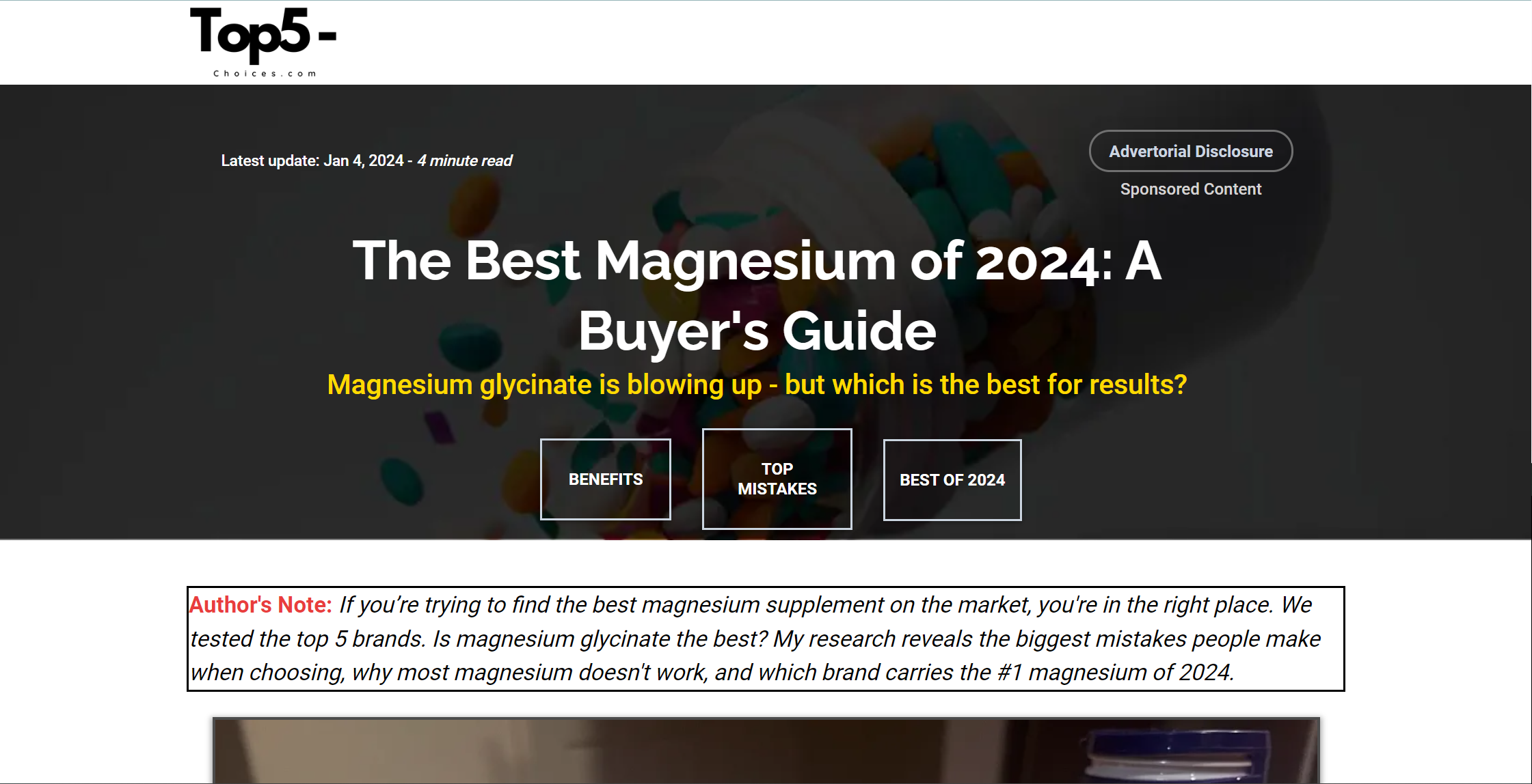 Magnesium Supplement Review Best Ranked Products Of 2024   6598806739de54fc8426934a 