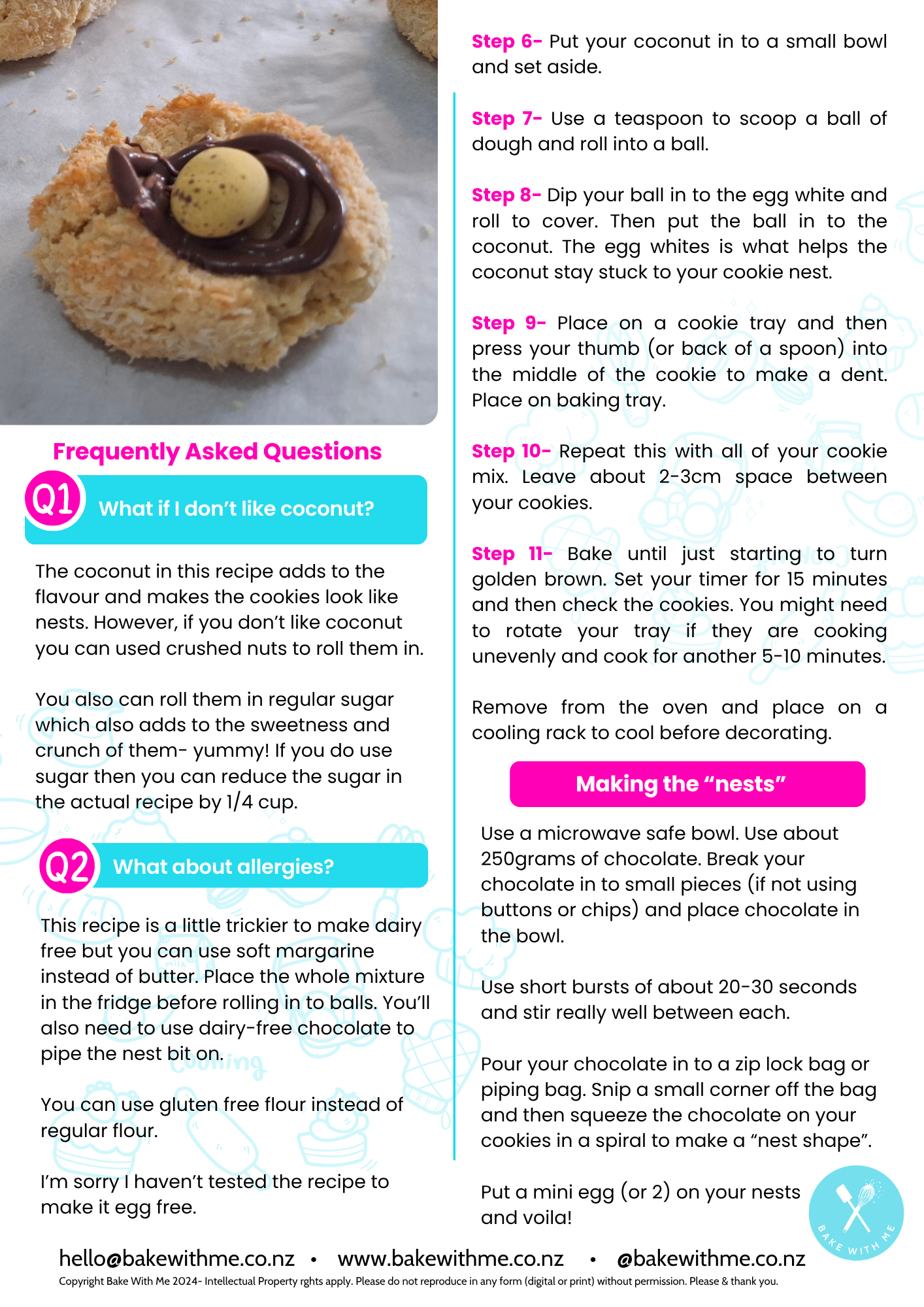 Easter Egg Nest Recipe Page 2 Easter Egg Nest Recipe Page 2
