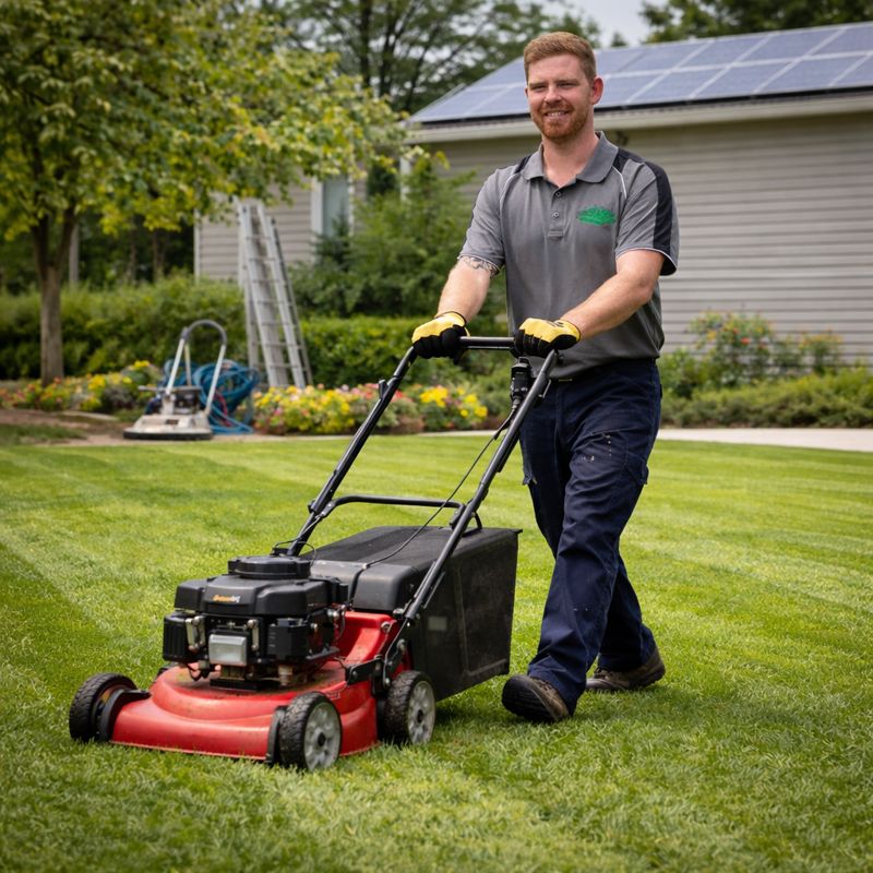 lawn mowing in echuca