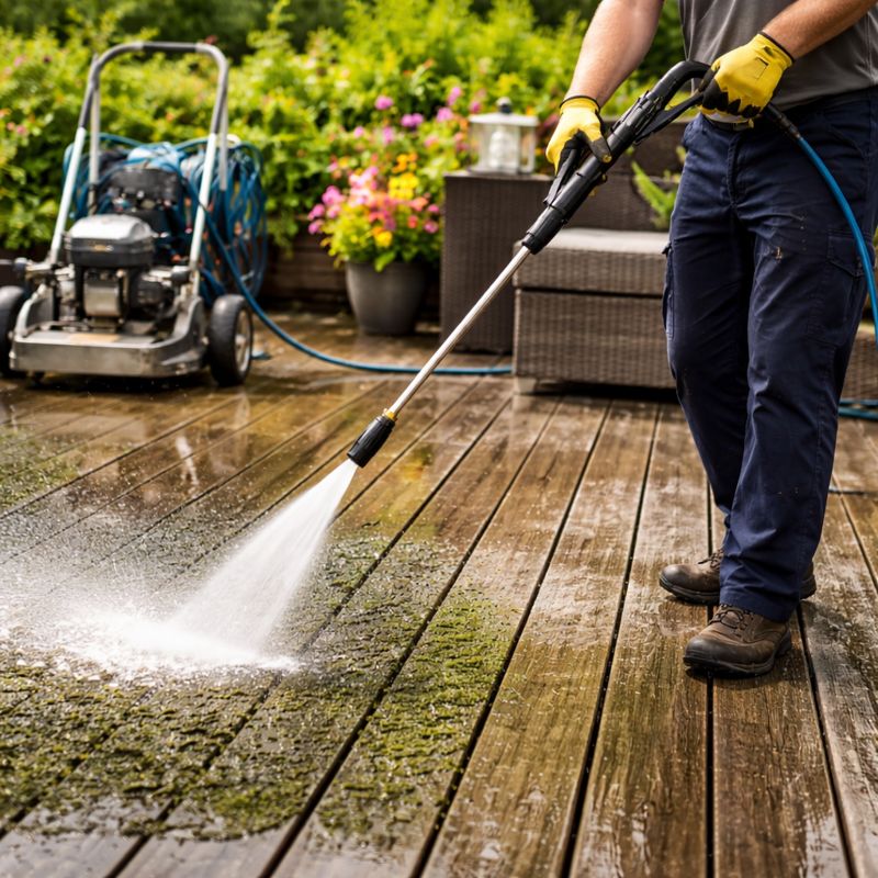 pressure washing in echuca