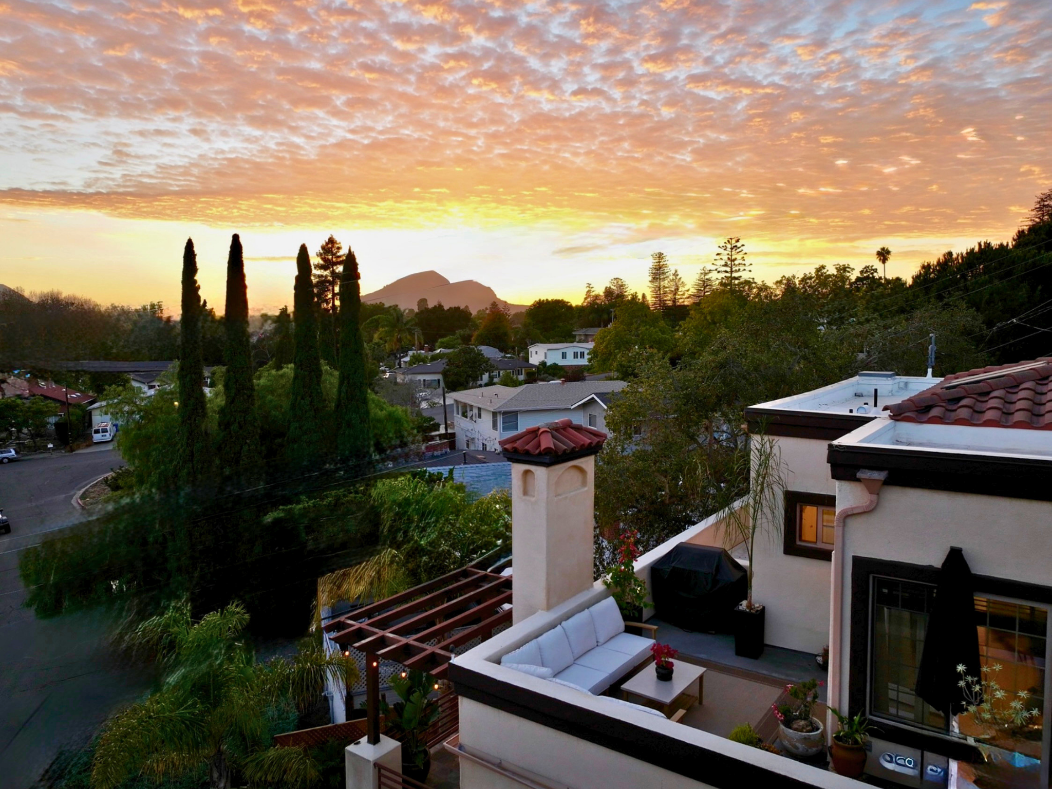 2176 Santa Ynez Avenue at twilight — Monterey Heights, San Luis Obispo