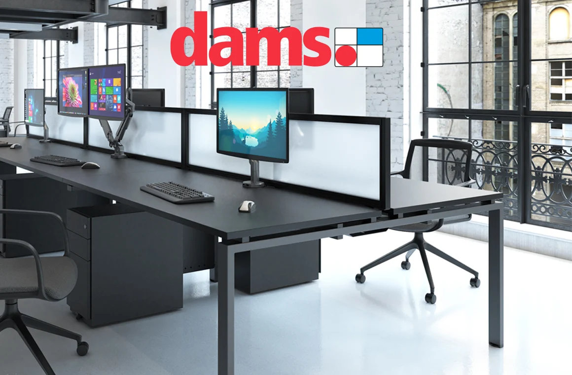 DAMS office furniture in situ