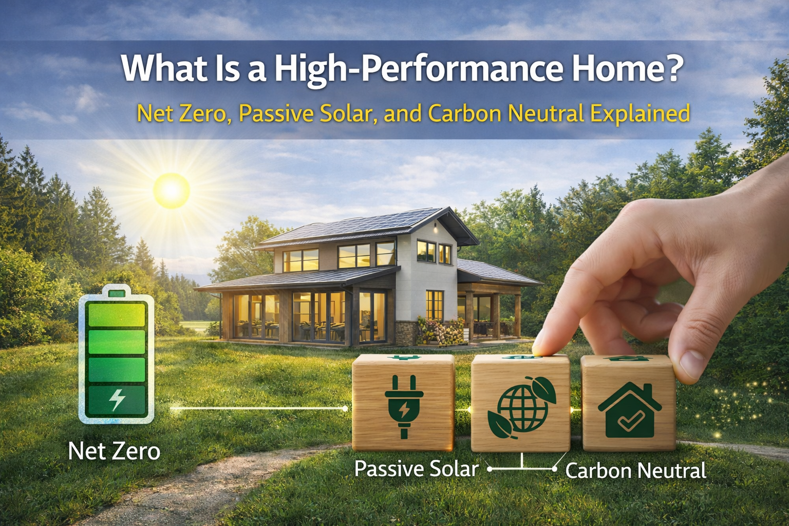 Home Net Comp What Is a High-Performance Home? Net Zero, Passive Solar, and Carbon ...