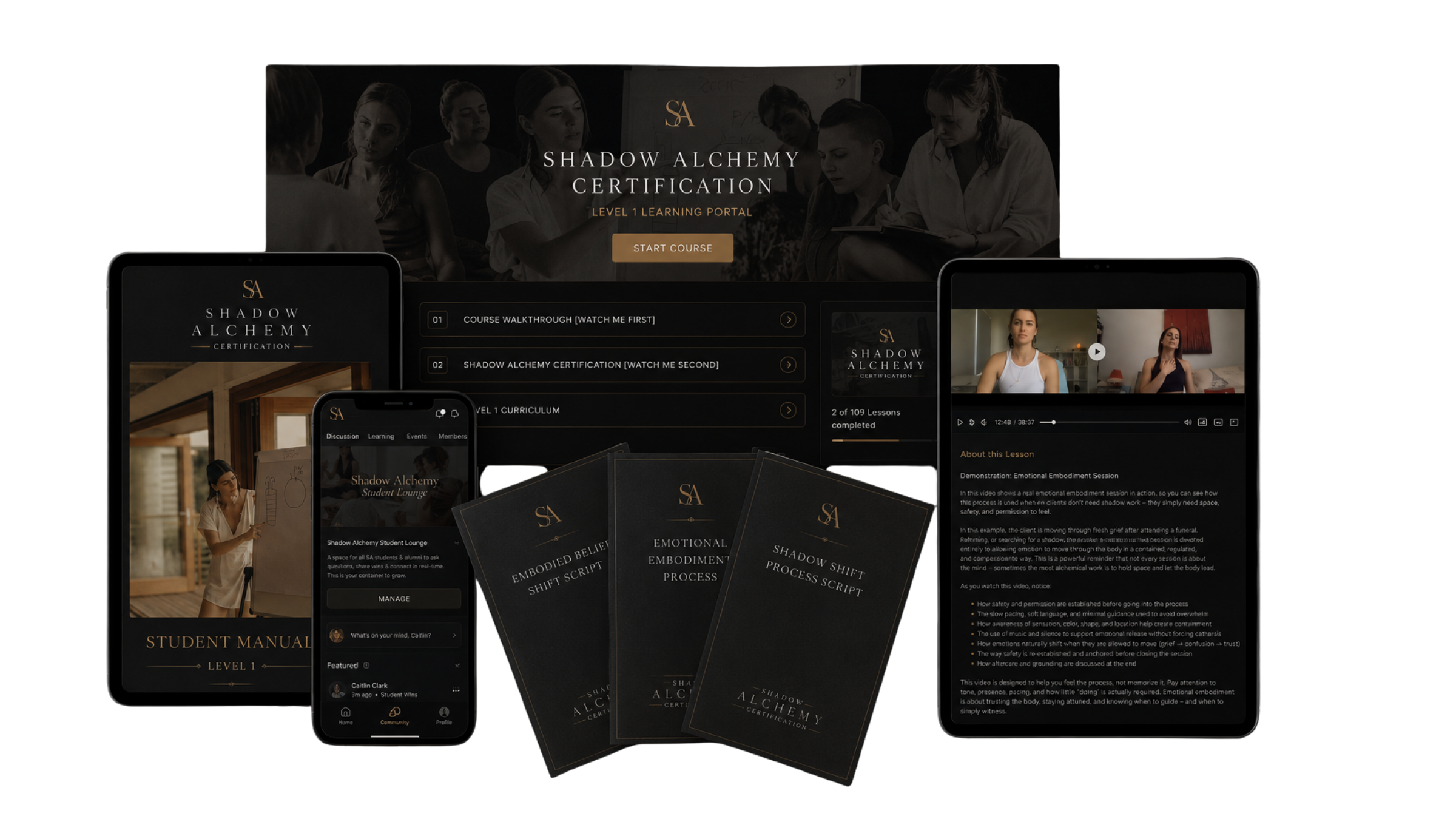 Shadow Alchemy Level 1 Certification Portal