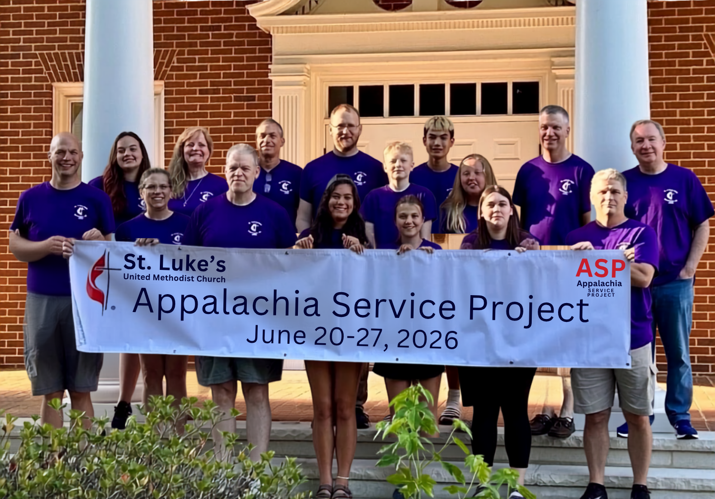 A connect group at St. Luke's
