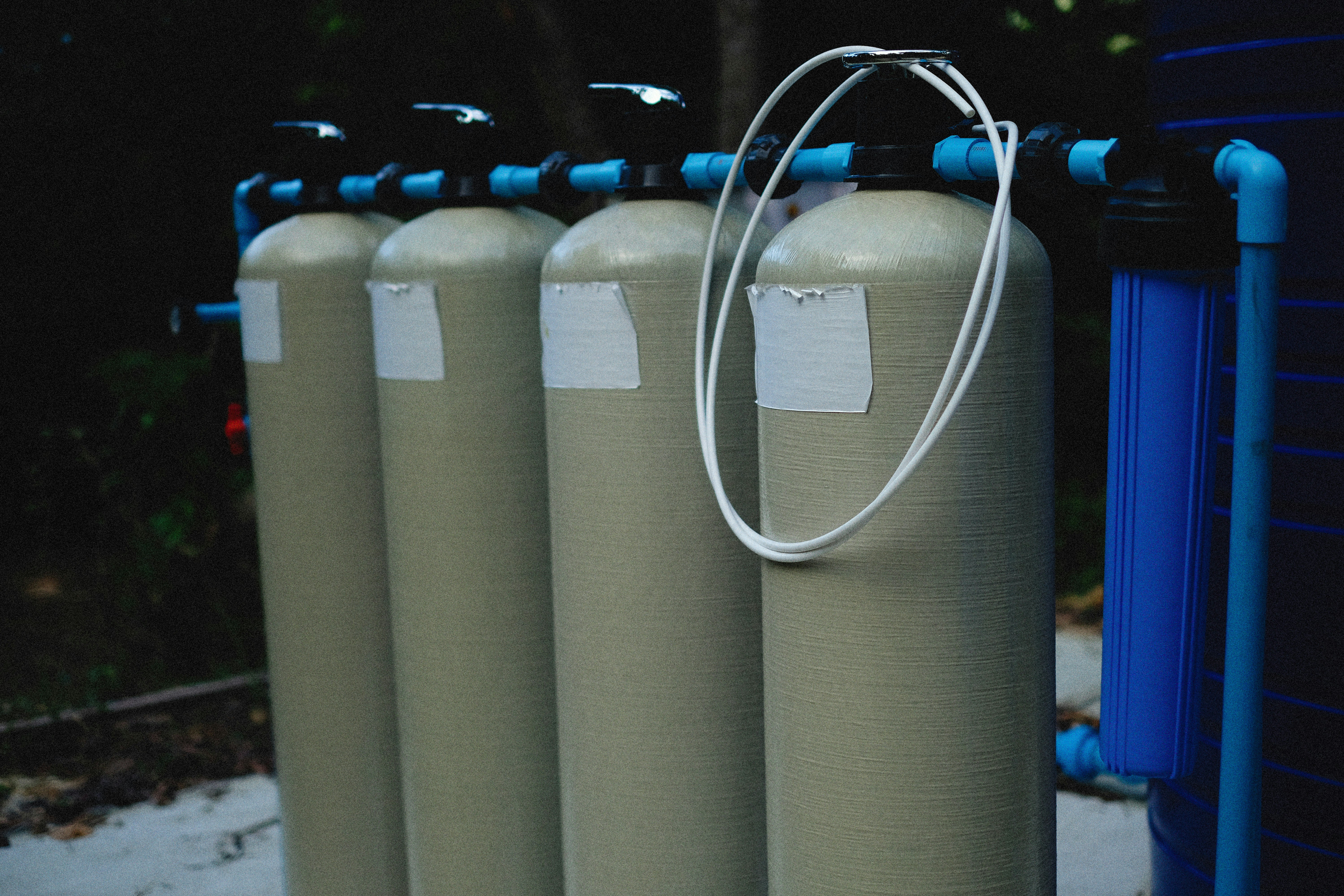 Water purification system installation