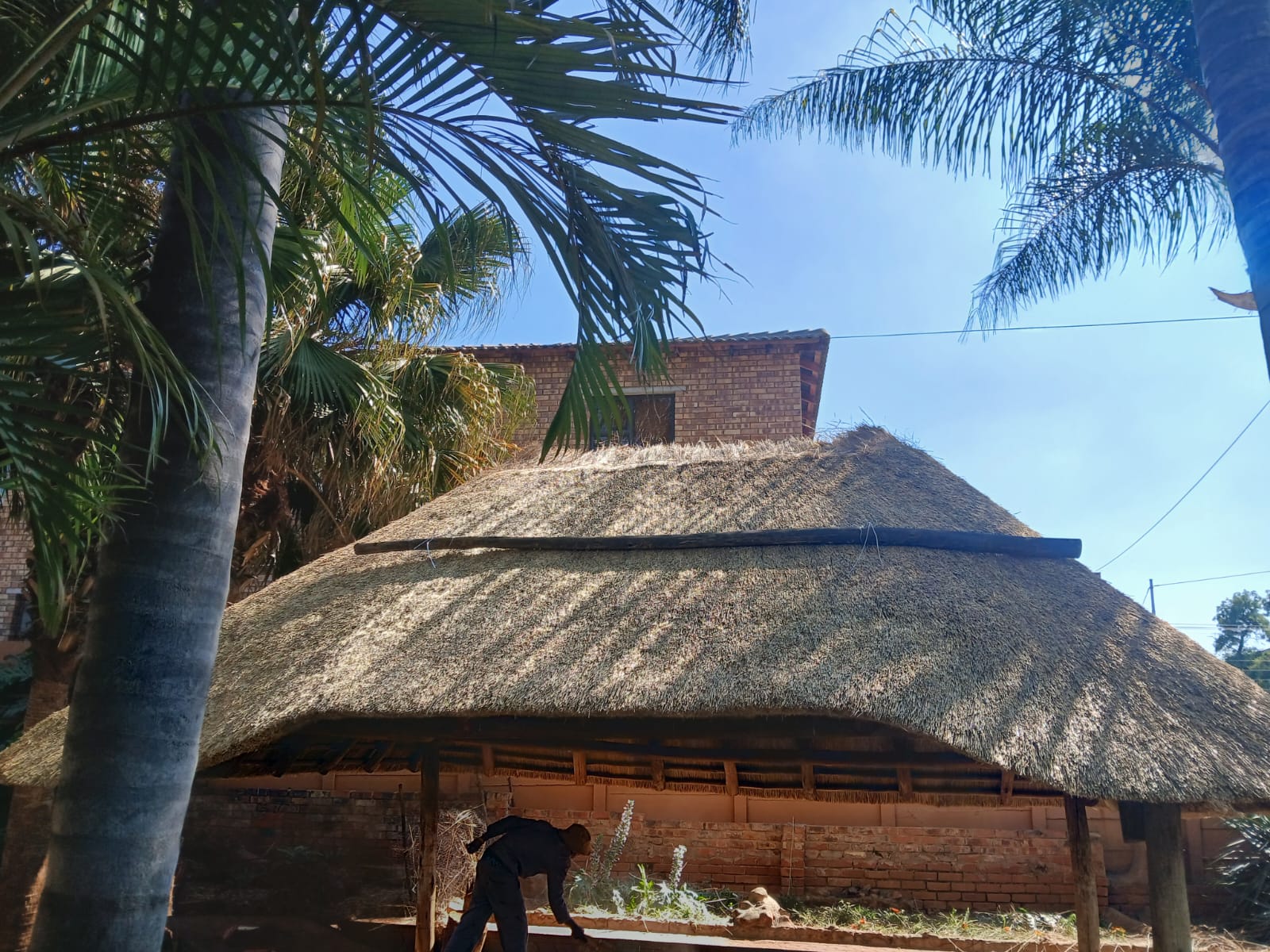 Thatch Roof Installation