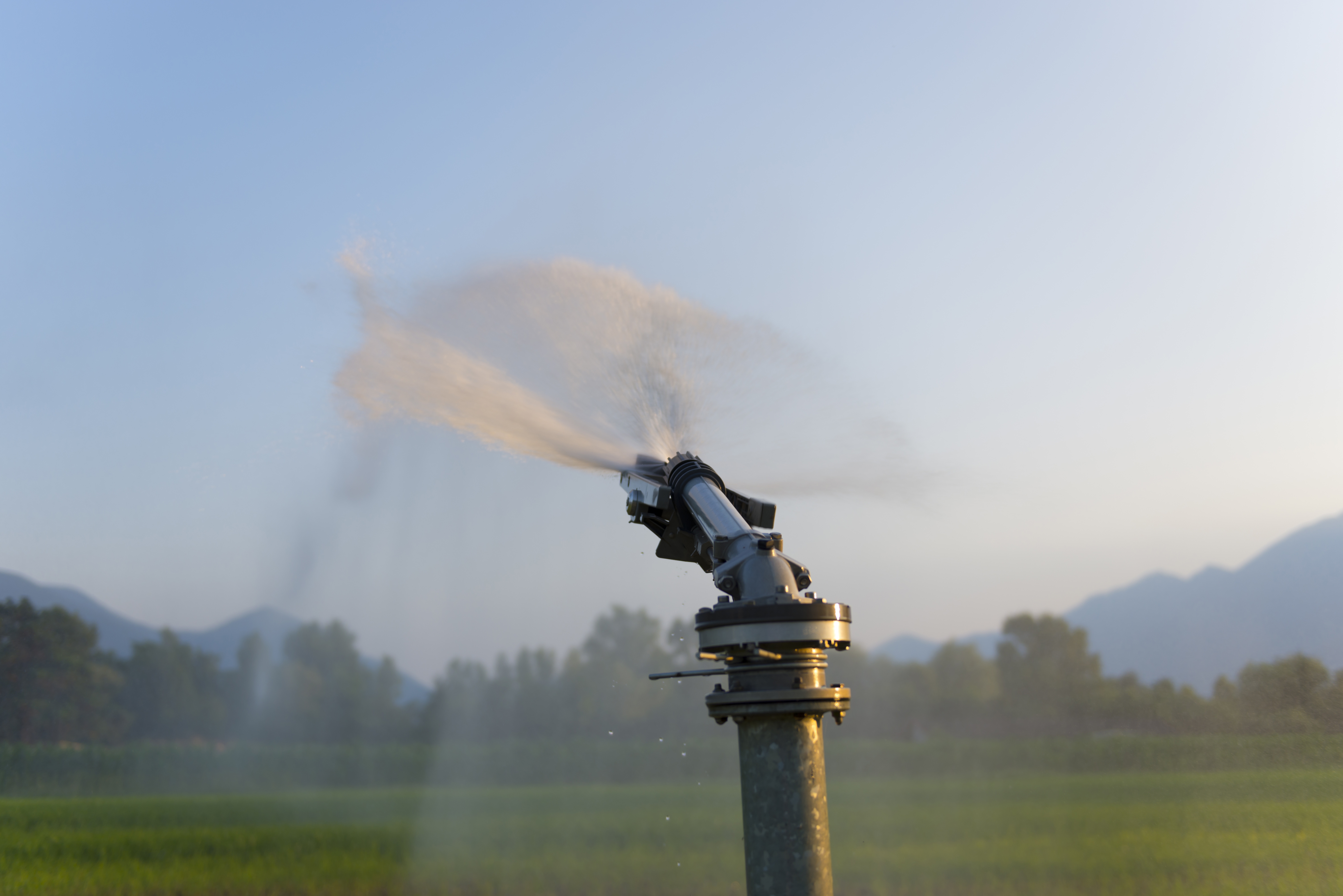 Irrigation sprinkler repair service