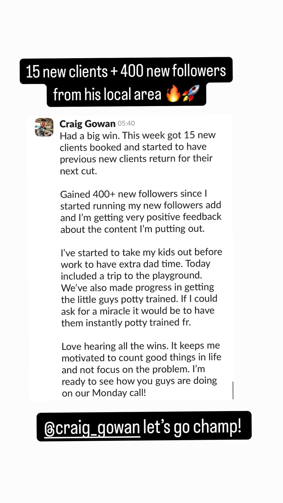 client win