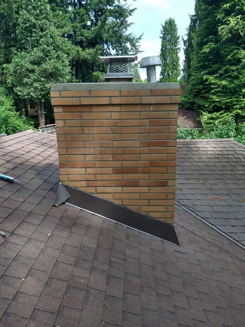 Chimney Cleaning & New Cap after