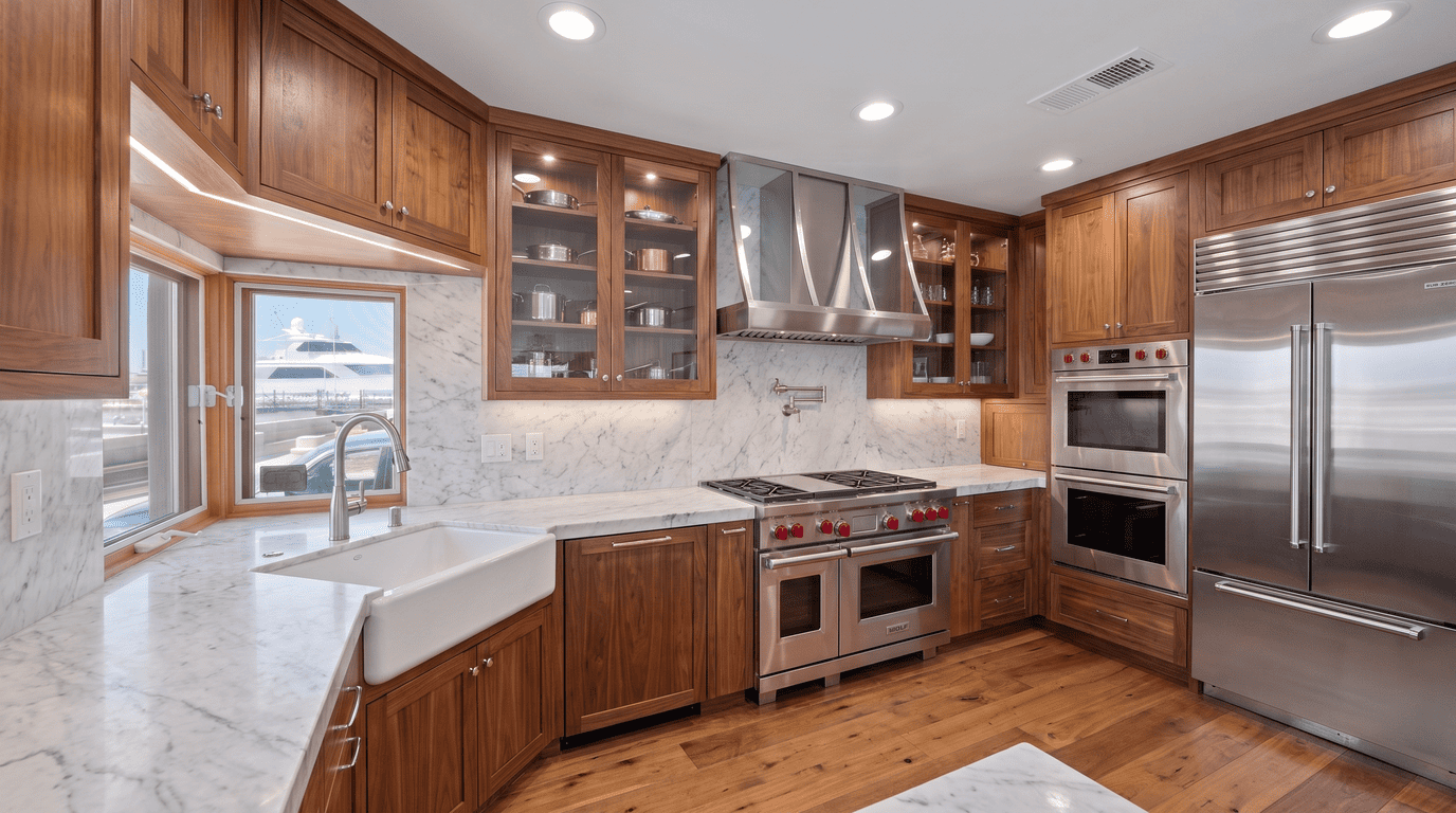 Property detail — scroll gallery