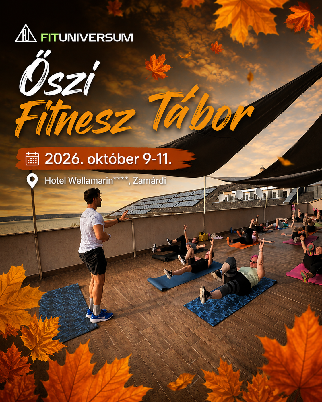 finesztábor fitnesz edzőtábor Wellamarin 