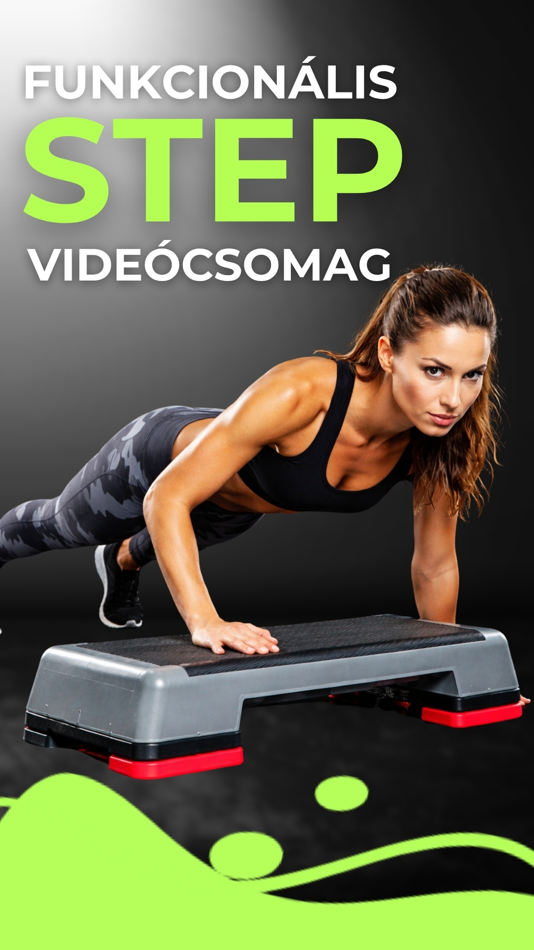 Otthoni edzés: funkcionális step online videó csomag