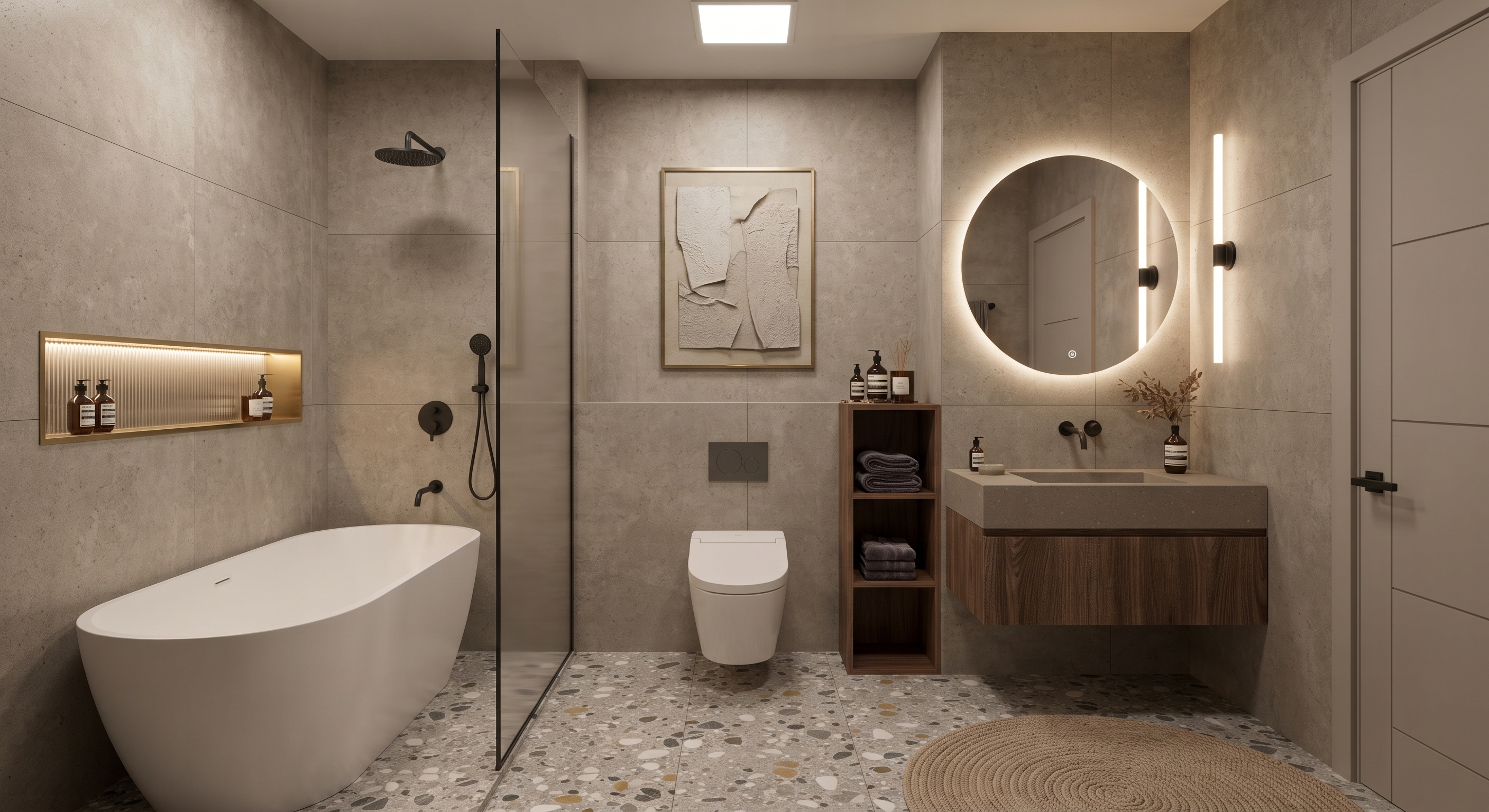 Bathroom after remodel — Parkland, FL