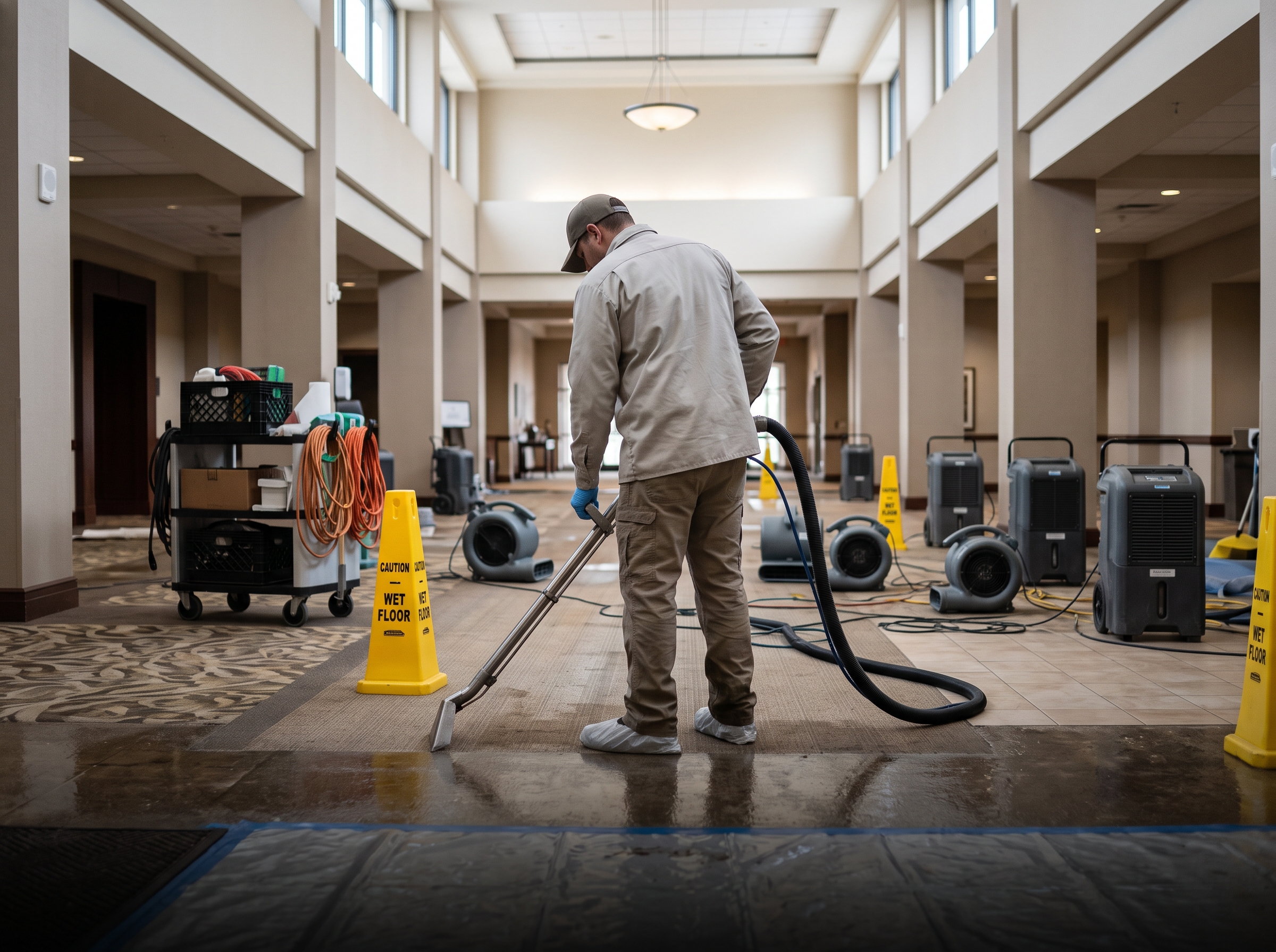 Commercial water mitigation
