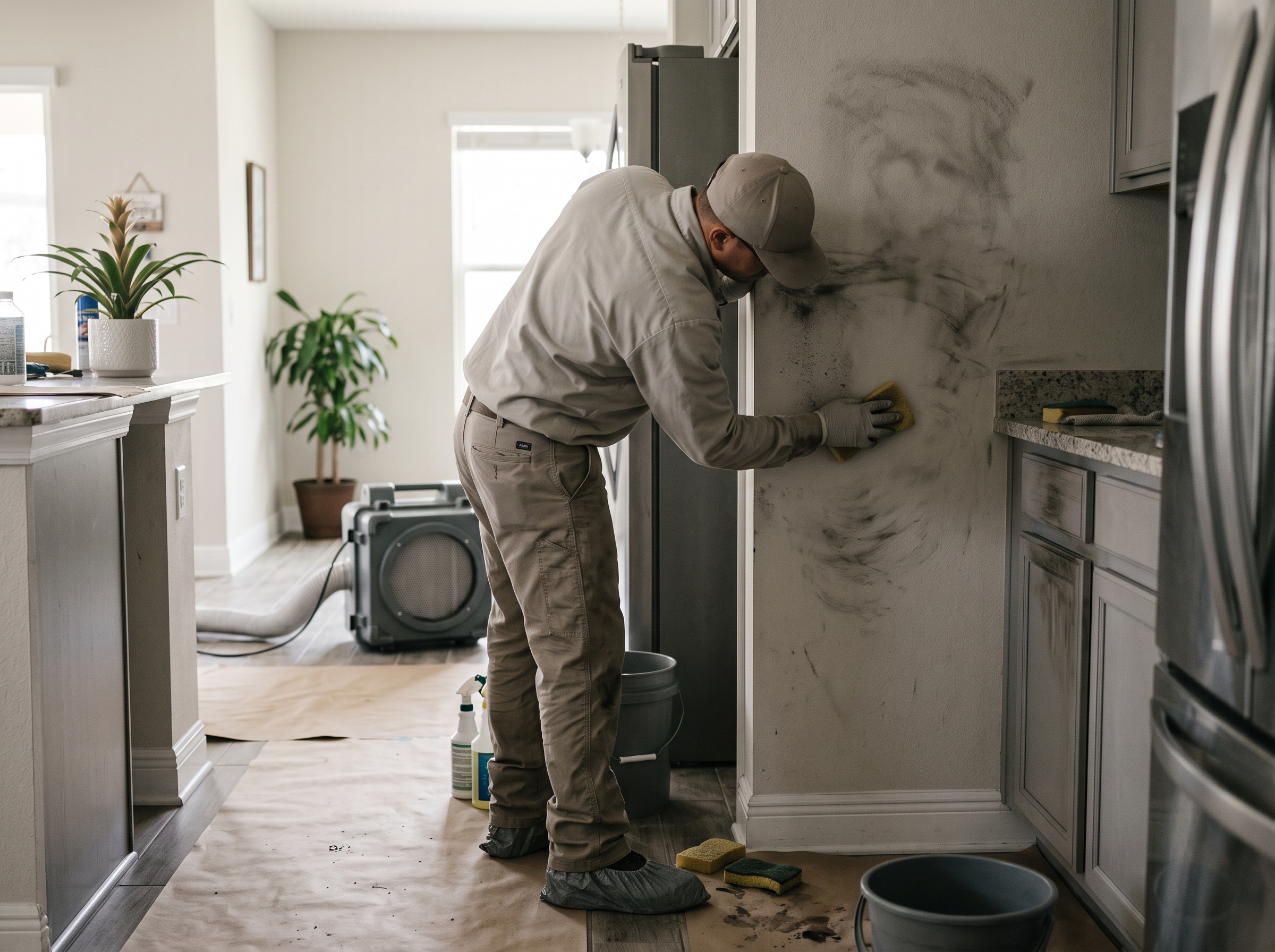 Fire & smoke cleanup