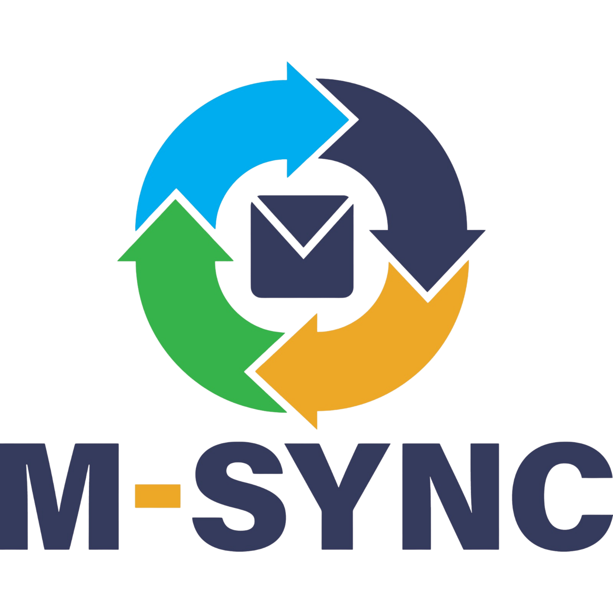 M-Sync logo & strapline