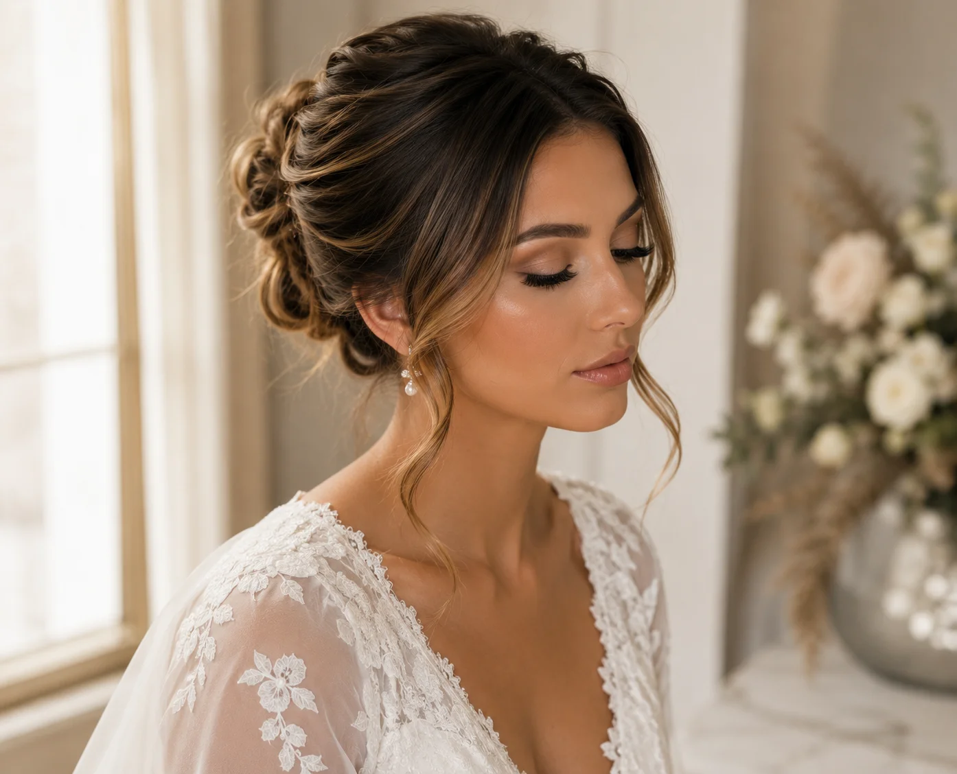 Bridal hair and makeup by Hanisun