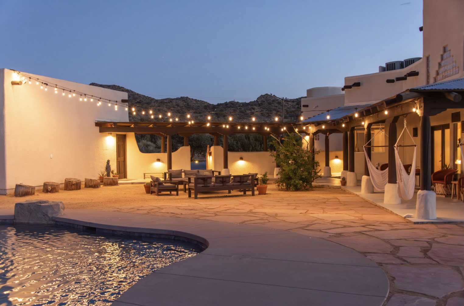 Outdoor night view