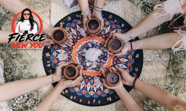 FIERCE New You Day 3 workshop: cacao ceremony