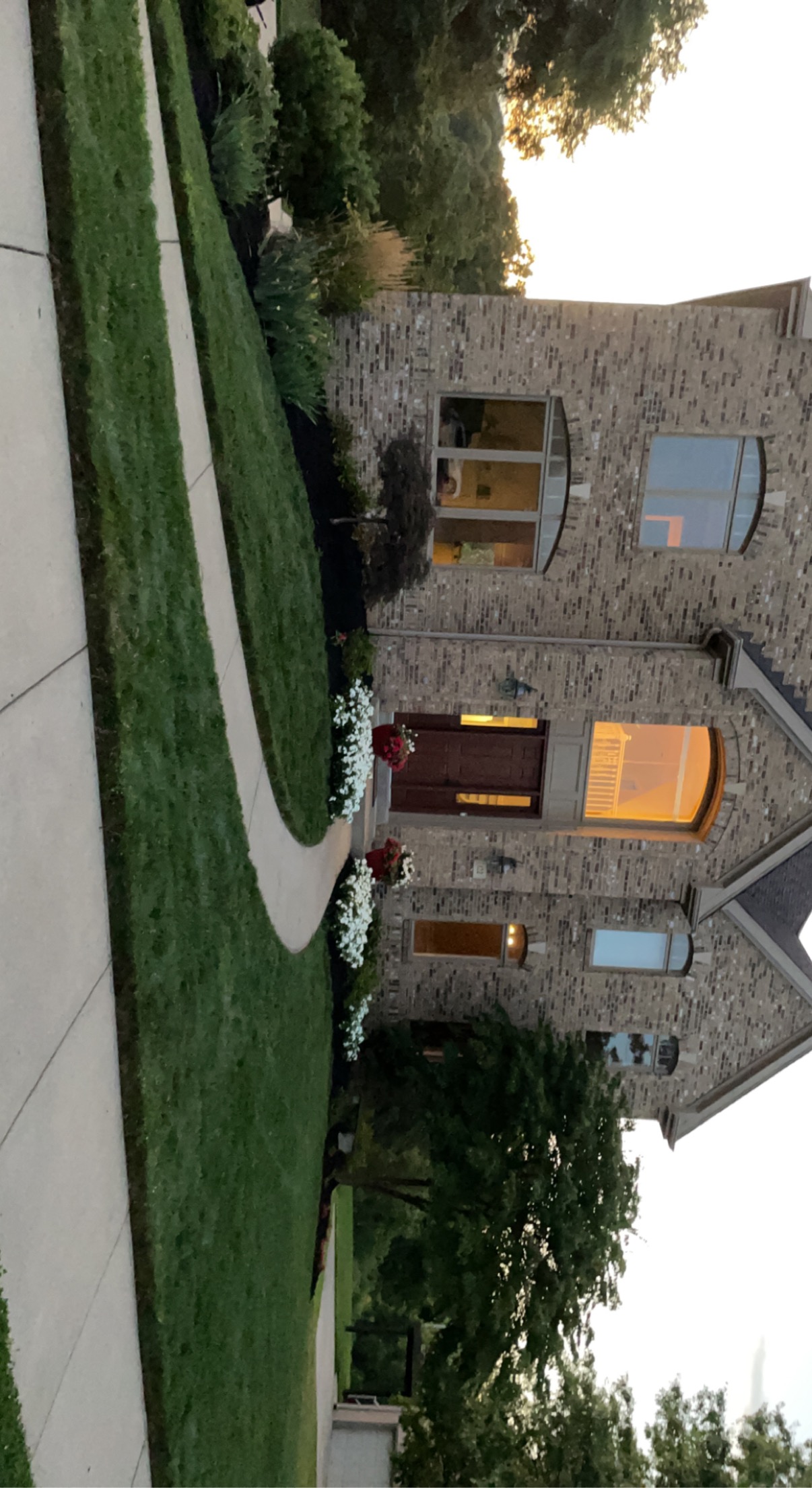 Beautiful maintained yard