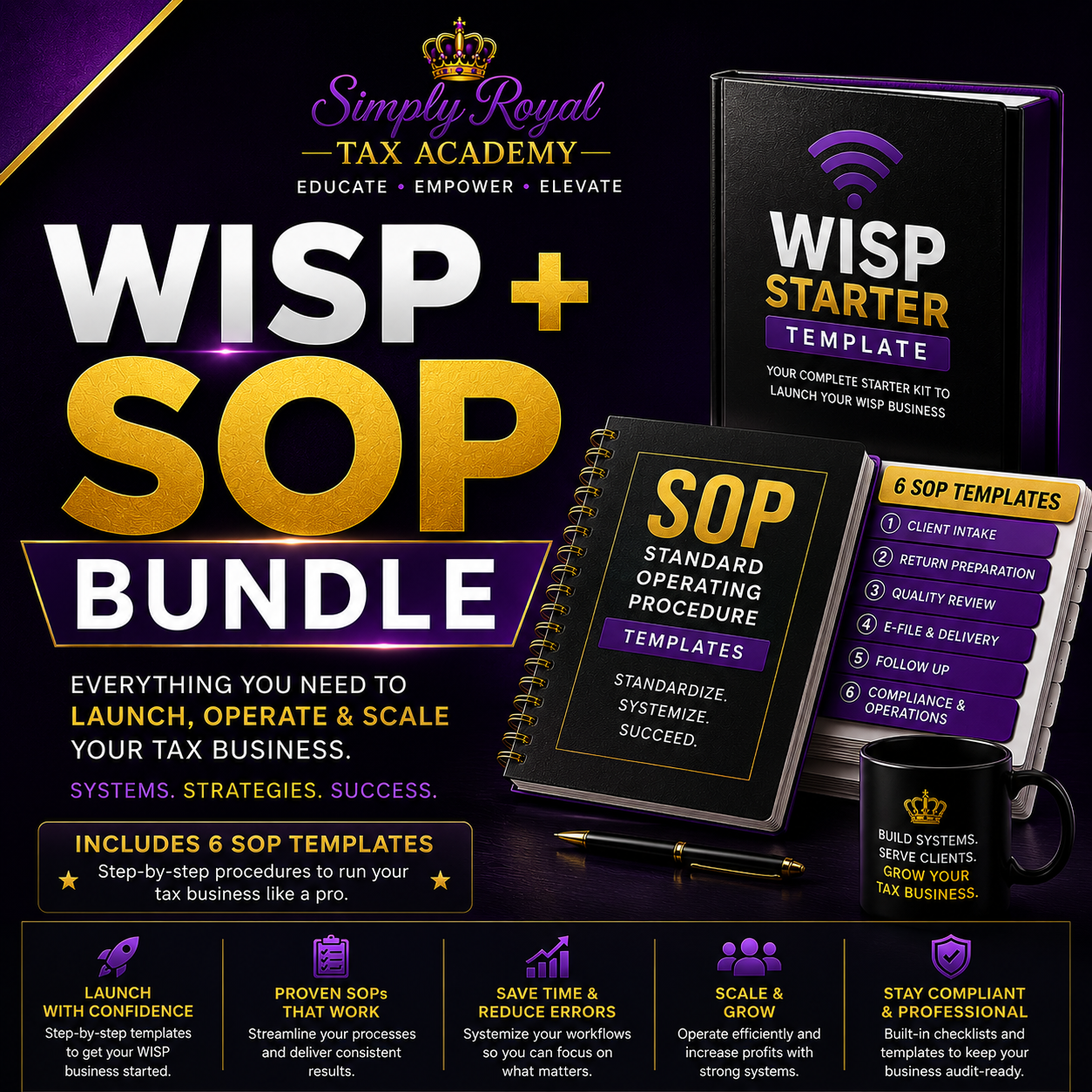WISP Starter Template & S.O.P Bundle