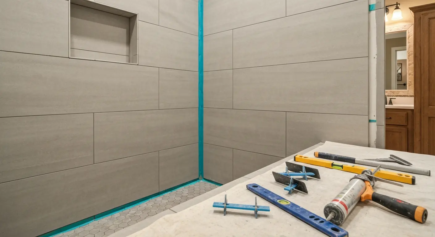 Bathroom tile and waterproofing