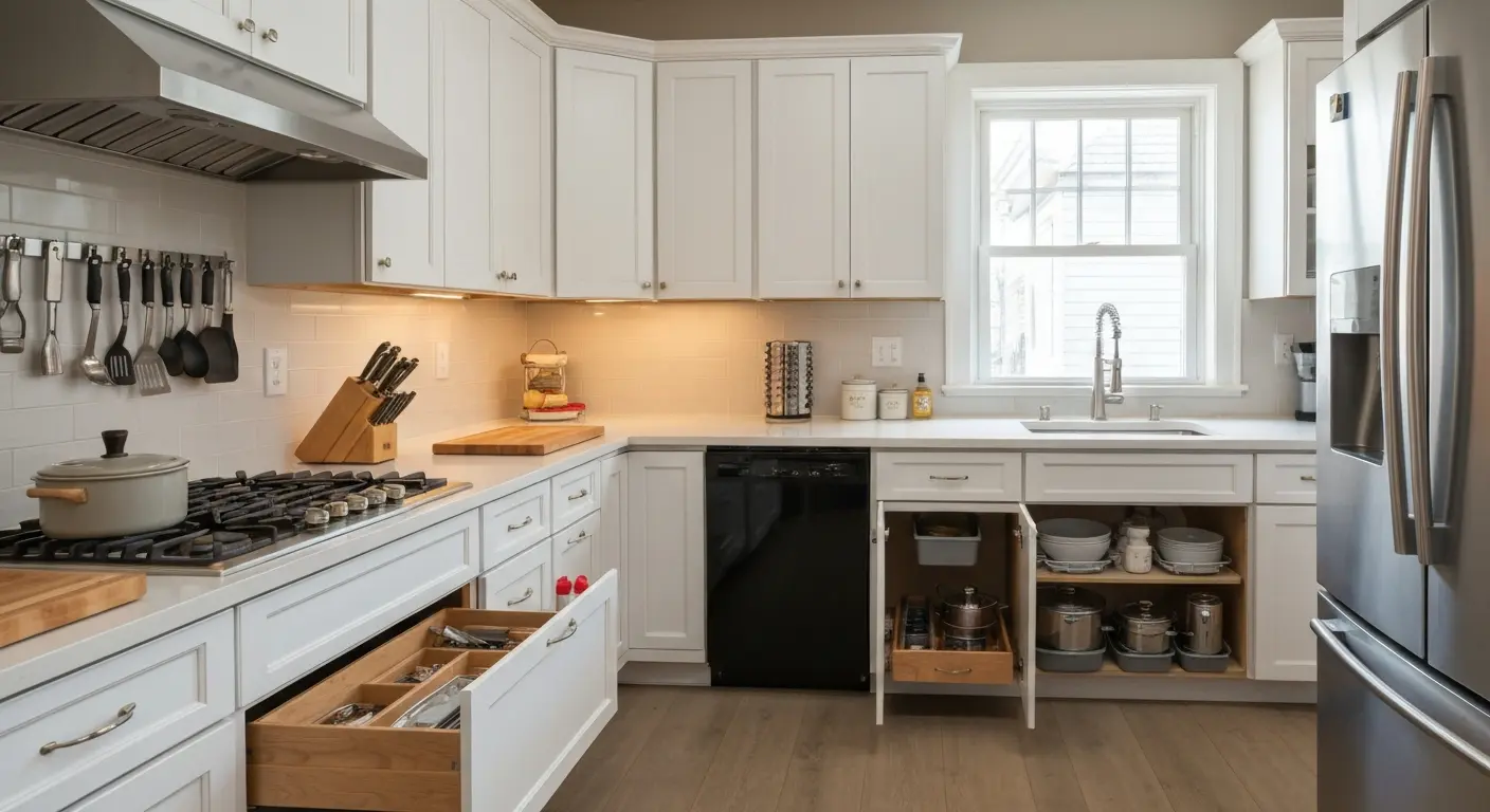 Kitchen layout and workflow design