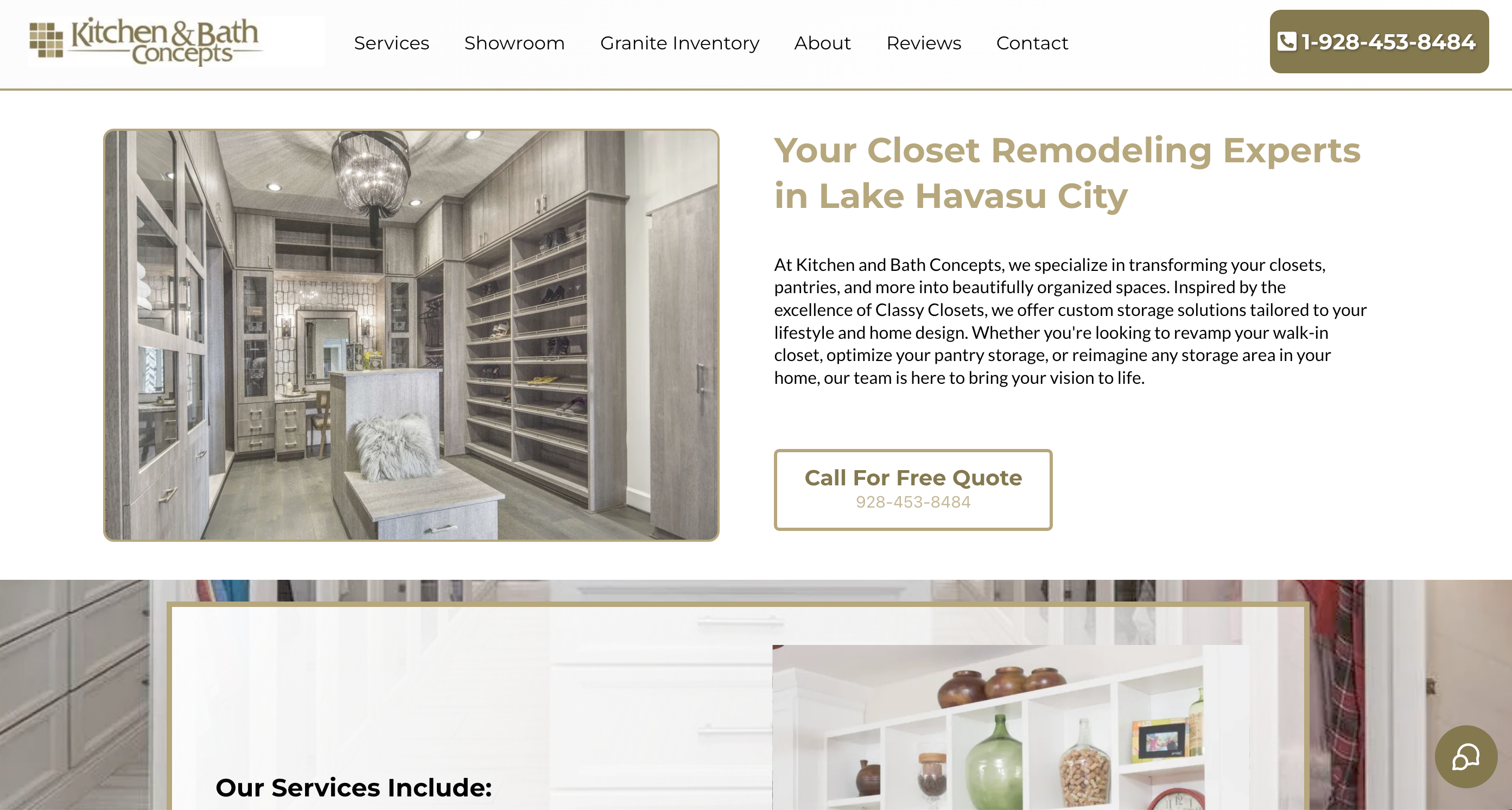 Custom Closets in Lake Havasu City | Closet Design & Installation | KBC